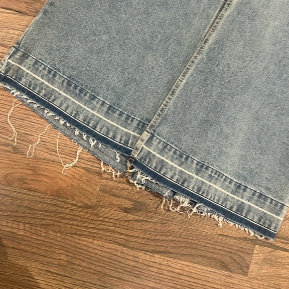 NWT Loveshack Fancy Risia Skirt. Montauk Blue, Size 24 - Picture 6 of 11